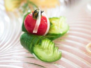 季節の根野菜の自家製ピクロス(泡菜)